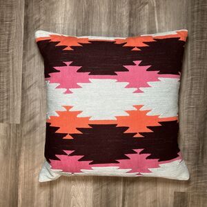 Suki Cheema Throw Pillow With Down Feather Insert - 18x18